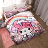 Soft and Comfortable Duvet Cover, (My Melody) Children's Bedding Set Gift, Available in King, Large, Single and Double Sizes.