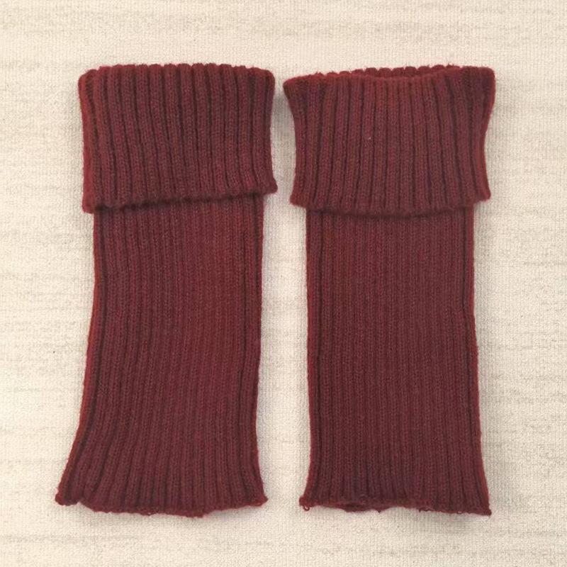 Socks cover women's y2k wear leg cover women's pile socks jk spice girl boot cover knitted medium tube calf socks spring and autumn