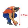 1/87 Personenfigur Langlebige Eisenbahn-Mikrolandschaft Arbeiter Statue Foto-Requisiten