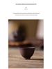 Handcrafted Purple Clay Master Tea Tasting Cup - High-End Chinese Ceramic for Kung Fu Tea Ceremony