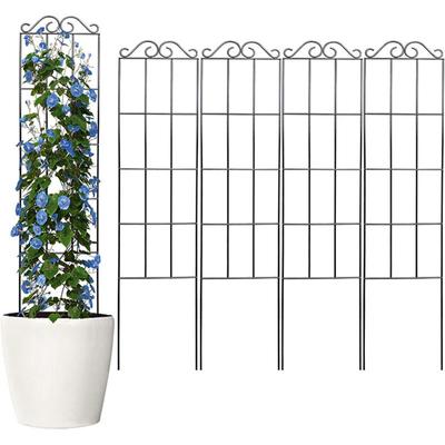 Durable Garden Trellis Climbing Plant Stem Support Stake Stand Frame Vine Racks For Mini Indoor Plant Flowers Vegetables