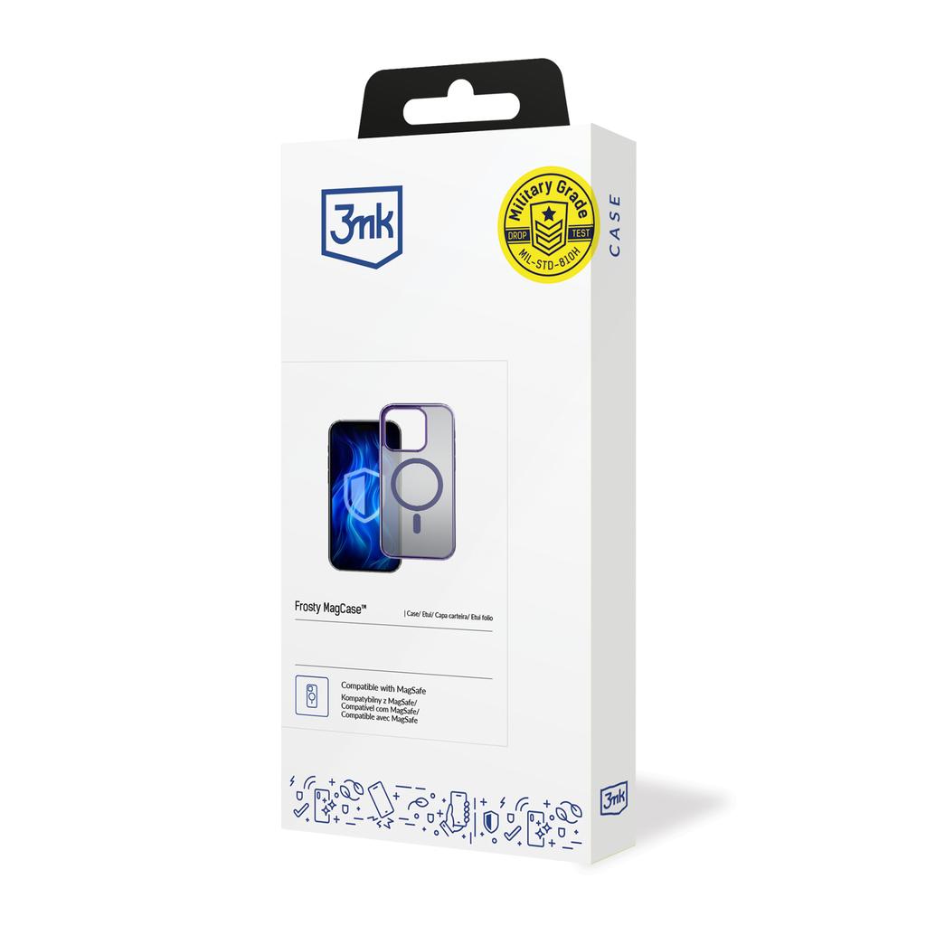 Apple Iphone 14 Pro Max - 3Mk Frosty Magcase Purple