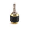 1/4" Hex Shank Quick-Change Electric Drill To Screwdriver Adapter with Anti-Slip Rubber Sleeve