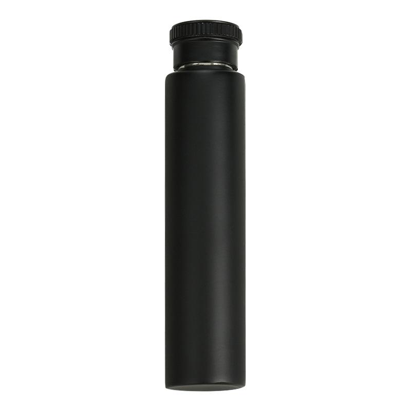 Stainless Steel Tube Hip Flask Hidden Flasks for Liquor for Men Mini Small Pocket Flask Cigar Shaped Drinking Tubular Bottle