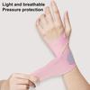 Wrist Brace Sport Slim Wrist Wrap Adjustable Soft Breathable Adjustable Carpal Tunnel Relief Light Support Support Right Left Hand