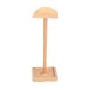 Wooden Headphone Holder Beech Headset Stand Desktop Display Shelf for Home Office Studio Study