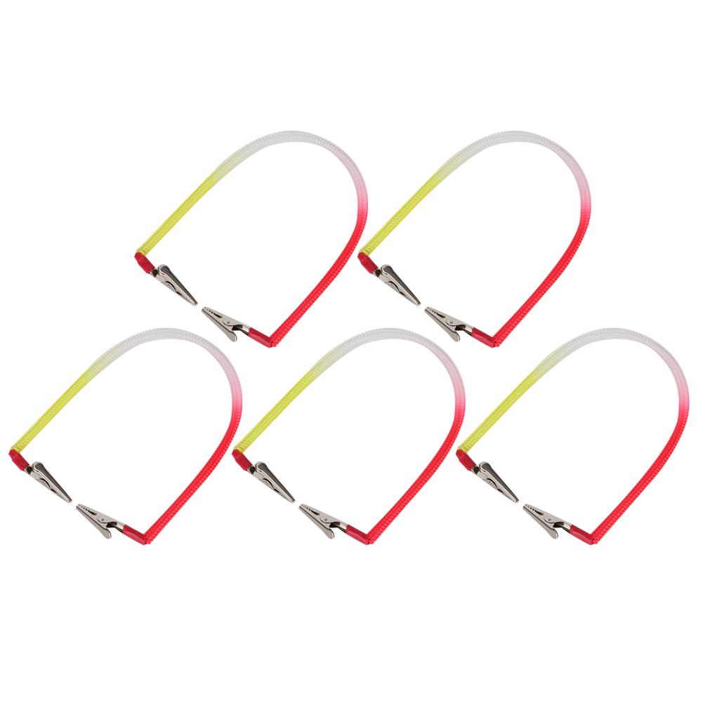 

5pcs Dental Bib Clip Napkin Holder with Flexible Chain Dentist Supplies Accessory