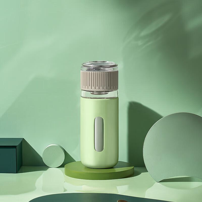 KAILIN Tea Infuser Glass Bottle with Handle