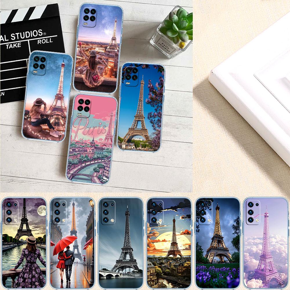 PP35 France Paris Eiffel Tower Case for Motorola E13 E15 E20 E22 E22I E22S E30 E32 E40 E7 E7I G Plus Power Play Stylus G22 G14