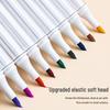 Blue Fruit M510 Soft Head Acrylic Marker Pen Set - 9 Colors for Art, Painting, and Graffiti