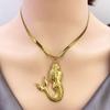 Vintage Mermaid Necklace, High-end Stainless Steel 18k Gold, Exaggerated Necklaces, Christmas Gift, Stocking Stuffers, Valentine's Day Gift