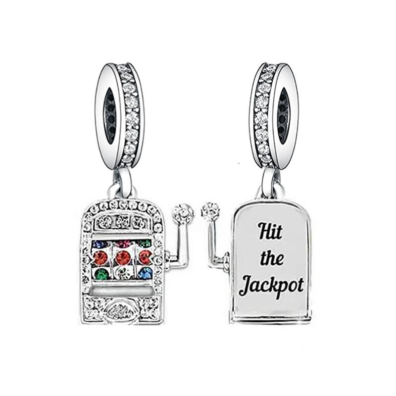 Passend für Original Pan Charms Armband Authentisch 925 Silber Rosa Nagellackflasche Perle Zum Herstellen von Damen Berloque Mode