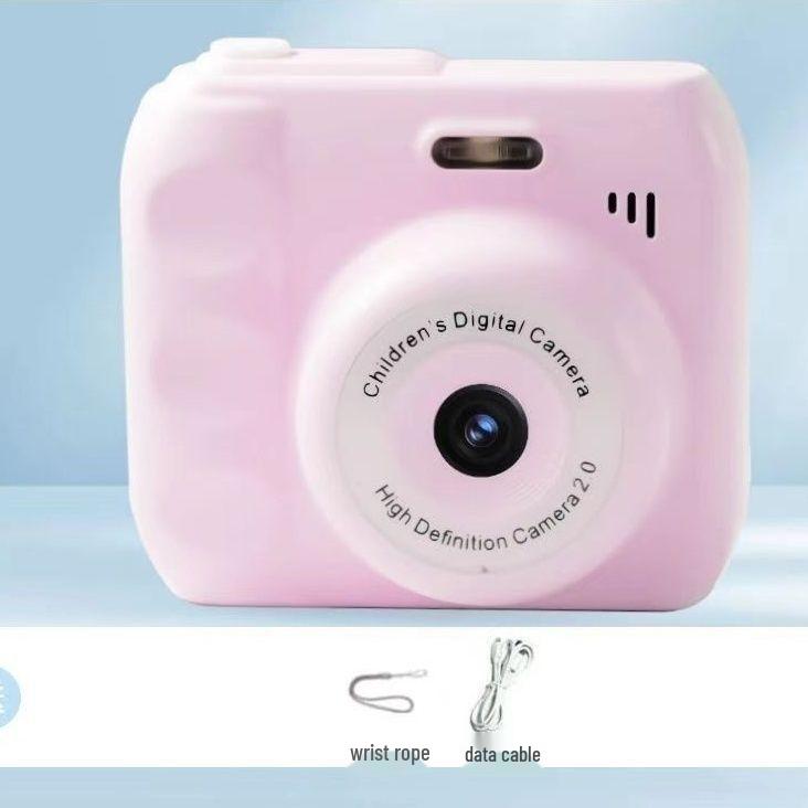 HD-Digitalkamera mit zwei Objektiven, niedlich, für Schüler: Sofortige Fotoaufnahme & Übertragung auf Mobilgerät