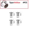 Dowel Center Point Pins Tenon Center Power Tools 4Pcs/Set