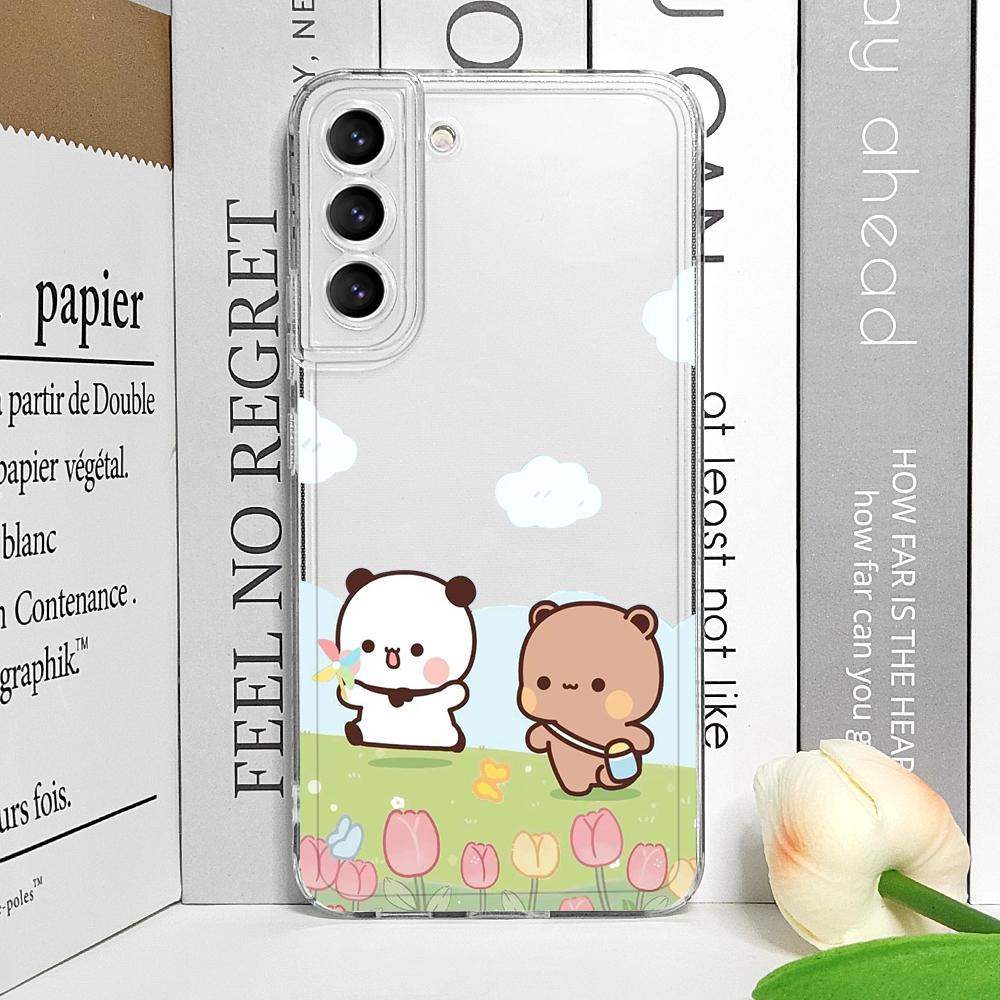 Creative Cute BUBU DUDU Couple Clear Phone Case for Xiaomi Redmi Note 14 Pro Plus 13 12 11 10 PRO 14C 13C 12 9T 4G 5G Soft Cover