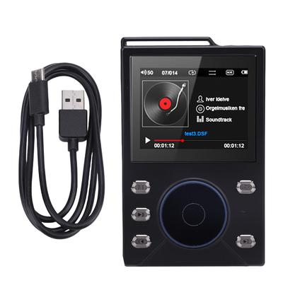 HiFi MP3 Player DSD FLAC Lossless Playback High Resolution Digital Audio Music Player Bluetooth 5.4 Function Up To