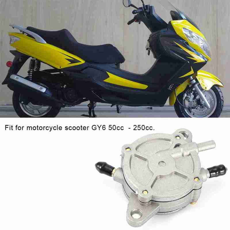 Motorcycle Scooter Vacuum Fuel Pump Range Extender Pump