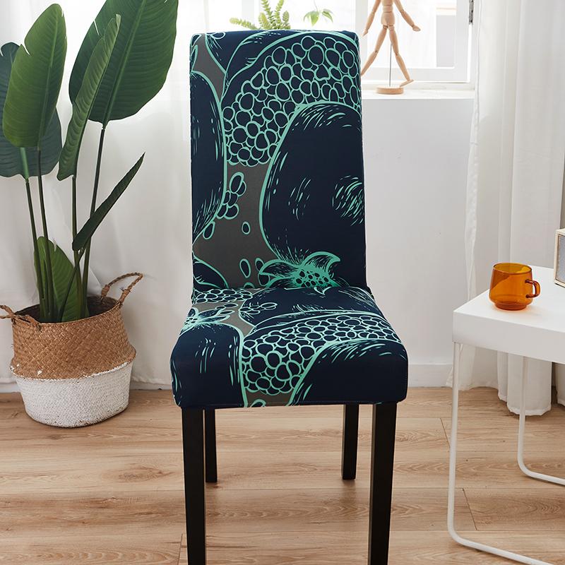 Four Seasons Universal Milk Silk Chair Cover Dust-Proof One Set Of El Conjoined Backrest All-Around Printing