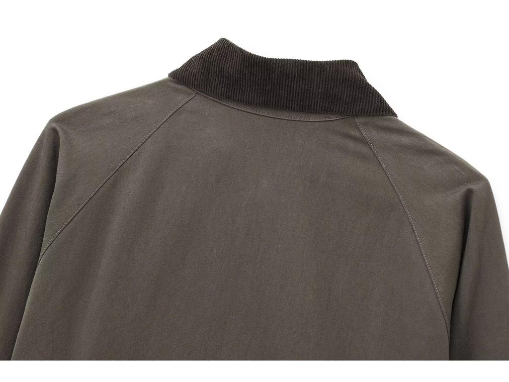 Chaqueta Retro para Mujer 2025 con Cuello de Pana y Cuero Encerado - Estilo Casual Europeo y Americano