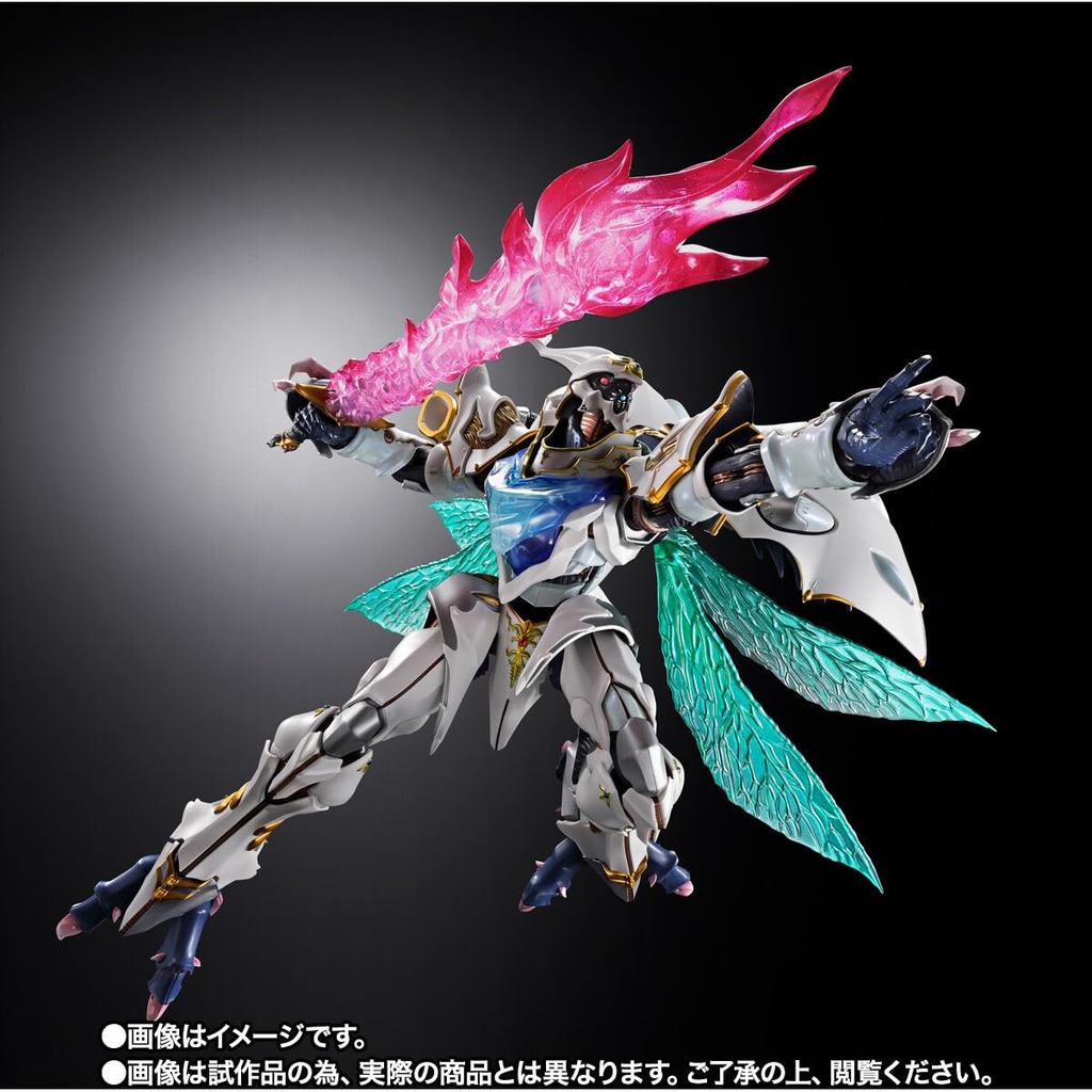 METAL BUILD DRAGON SCALE Servain Approximately 210mm Painted Action Figure Battler Dunbine New Story of AURA BATTLER (White Treasure) (Aura Dunbine)