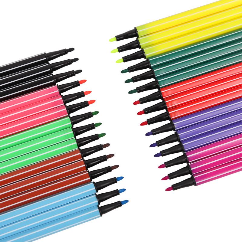 

12-Color Washable Watercolor Pens Set for School Students 6 Colors Children s Watercolor Pens (Random)