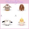 Cute And Playful Bird Plush Toy Keyring Unique Character Gift For All Ages