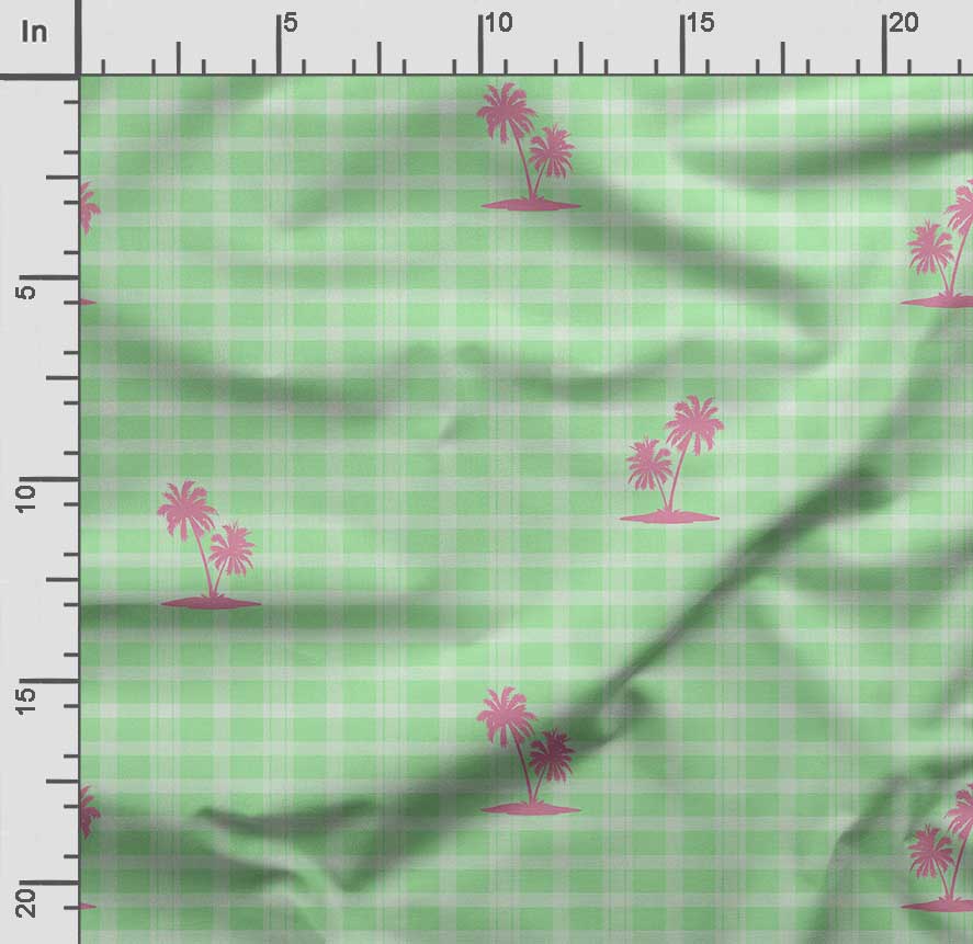 Soimoi Check Print,  Cotton Cambric, Quilting Fabric Sold by The Yard 42 Inch Wide, Medium Weight Cotton Fabric, Sewing  Supplies,Baby