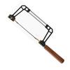 Coping Saw Round Wooden Handle Aluminum Alloy U Type Wire Frame Saw with 15T 18T 24T HSS Blades for