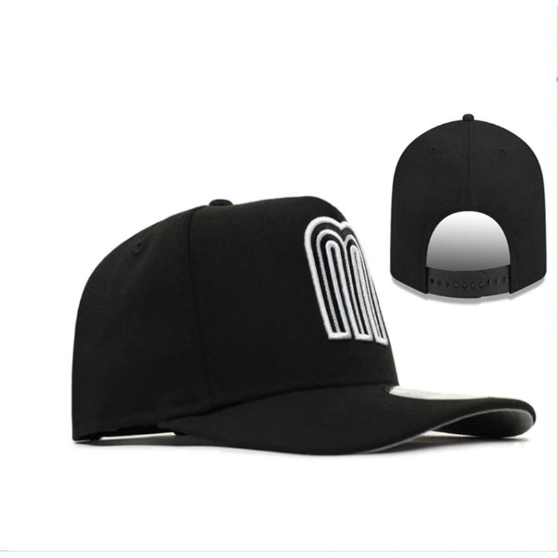 Cappellino da Baseball Regolabile con Visiera a Becco d'Anatra 'New Mexico' 2025 con 'M' Ricamata per Uomo e Donna