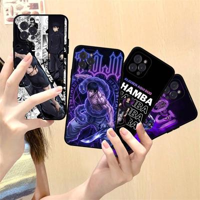 J-Jujutsu Toji Kaisen F-Fushiguro For IPhone 17 16 15 14 13 12 11 Pro Max 13 17Air Shockproof Soft Phone Cases Coque