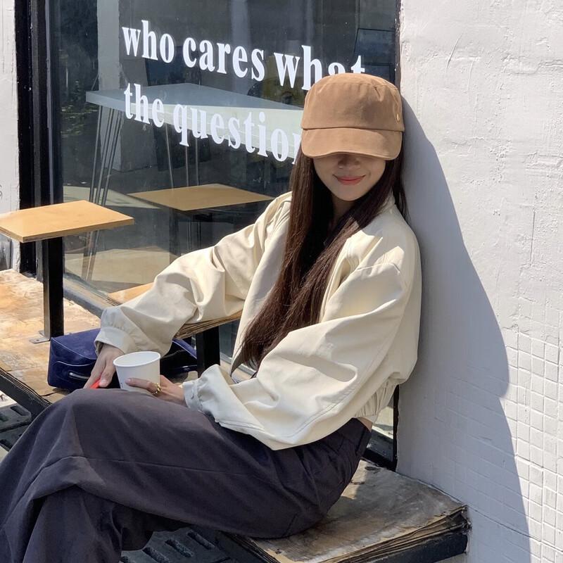 Женская замшевая кепка-газетчик Miling с плоским верхом