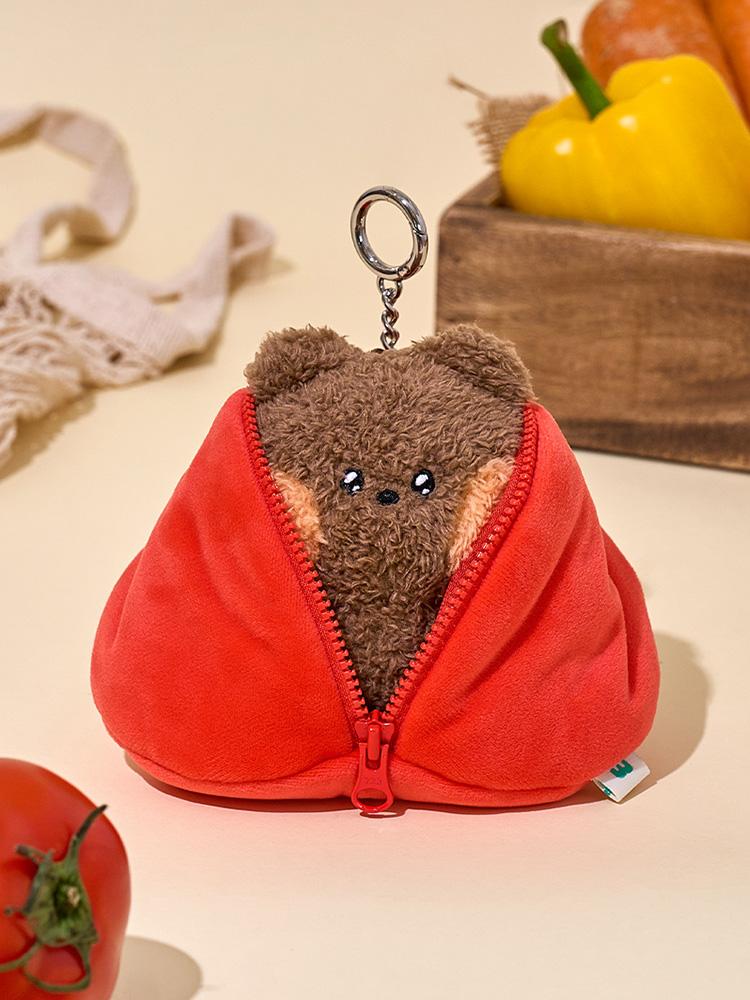 Line Friends Minini Farm Bnini Plush Keychain