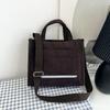 Women's bag corduroy new small square bag sweet personalized handbag shoulder messenger bag