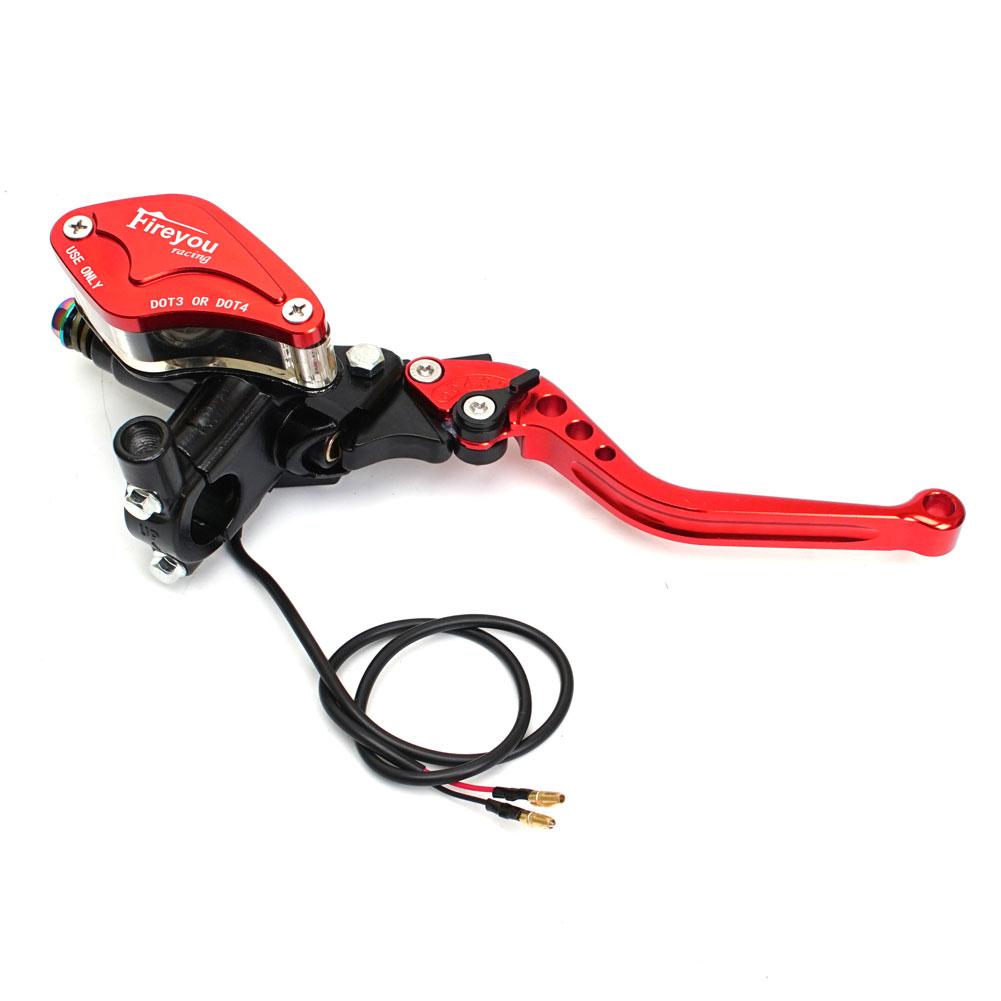 Universal 12.7mm Motorcycle Hydraulic Clutch Kit wIth Lever for Honda Yamaha Kawasaki Suzuki Motos Embrague Repair Accessories
