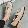 Trend Neue Herren Quasten Wildleder Freizeitschuhe Männliche Slipper Loafer Hochzeitskleid Homecoming Schuhe Zapatos Hombre