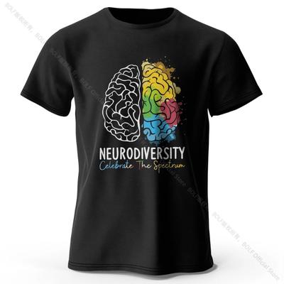 Creative Mind 100% Cotton T-Shirt Ultra Soft Round Neck Short Sleeve Tees for Men Casual Tops Soft Breathable Unisex Loose Fit