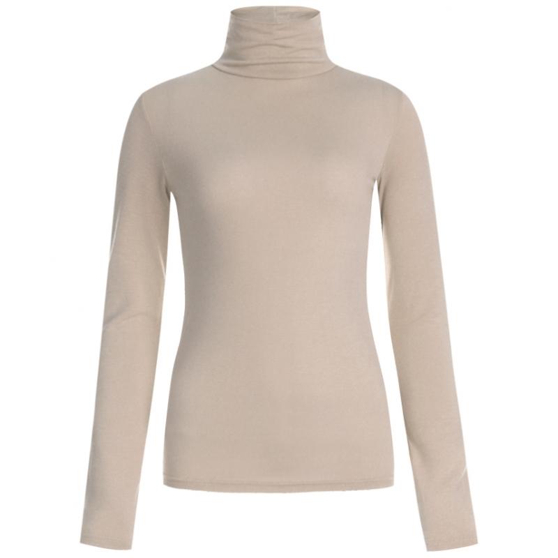 Shop   Women Basic Slim FiT Solid Inner TurTleneck T shirT Rnf Wsh 1236 Pink