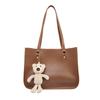 Mrs. Qiao Bag Women's Bag 2025 New Large Capacity Fashion Versatile Textured Stylish Genuine Leather Single Shoulder Tote Bag Trendy