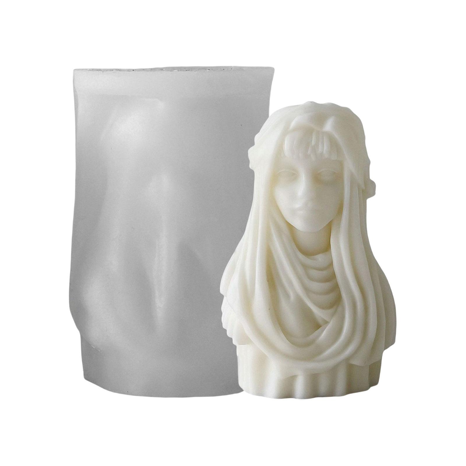 

Многоцелевая статуэтка богини, прочная силиконовая форма, домашний аксессуар для гипсовых слепков, прочные принадлежности для творчества, художественный инструмент 5146