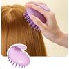 Gentle Shampoo Brush Hair Scalp Scrubber Head Massager for Hair Growth Shower Handheld Brush for Women Men Kids