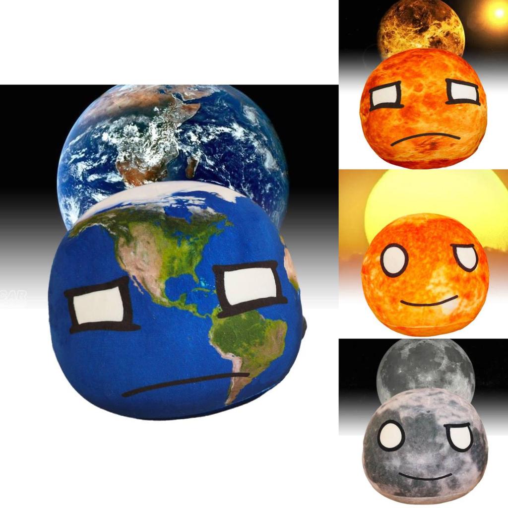 Adorable Plush Solar System Planet Keychain With Nine Unique Celestial Bodies For Kids And Adults