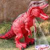 Elektrisches laufendes Ei legendes realistisches Tier Spielzeug Projektion: laufender Tyrannosaurus Rex legt Eier   Grün