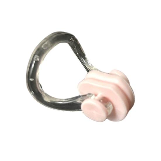 

Силиконовый зажим для носа для плавания Водонепроницаемый Противоскользящий Зажим для носа для дайвинга и плавания Для начинающих Детей Взрослых Затычки для носа Спортивное снаряжение для водных видов спорта розовый