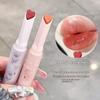 Water-Light Lip Glaze Mirror Glitter Lip Tint Long Lasting Moisturising Love Heart Shape Solid Lipstick Pen Lips Makeup Cosmetic