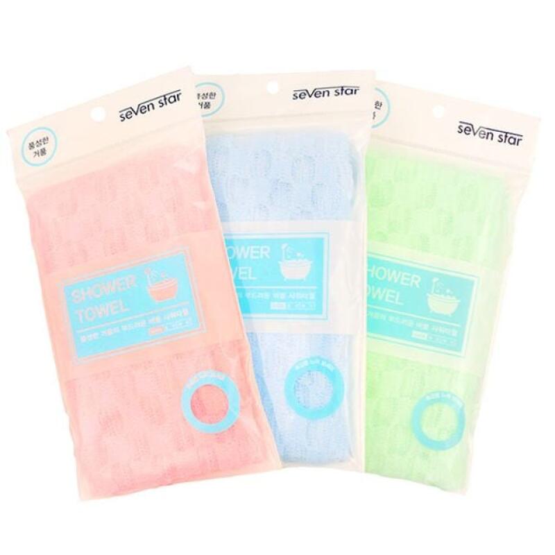 Square Block Shower Towel