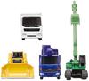 Takara Tomy Tomica Construction Vehicle Set 5 Miniature Car Toy Ages 3 Up Compliant Safety Standards Certified ST Mark.