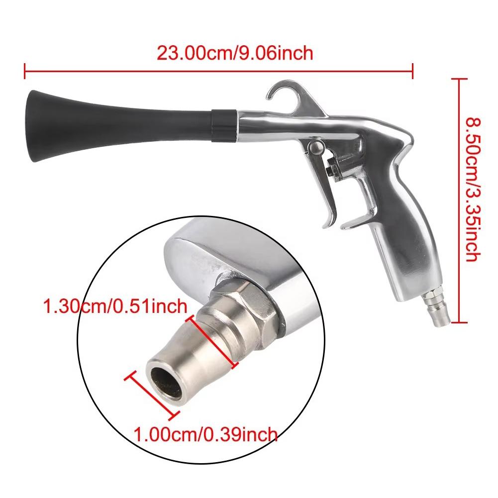Tornador Air Blow Car Wash Gun 0.4Mpa-10Mpa High Pressure Gun Interior Detailing Cleaning Tools Dust Blowing Dry Cleaning