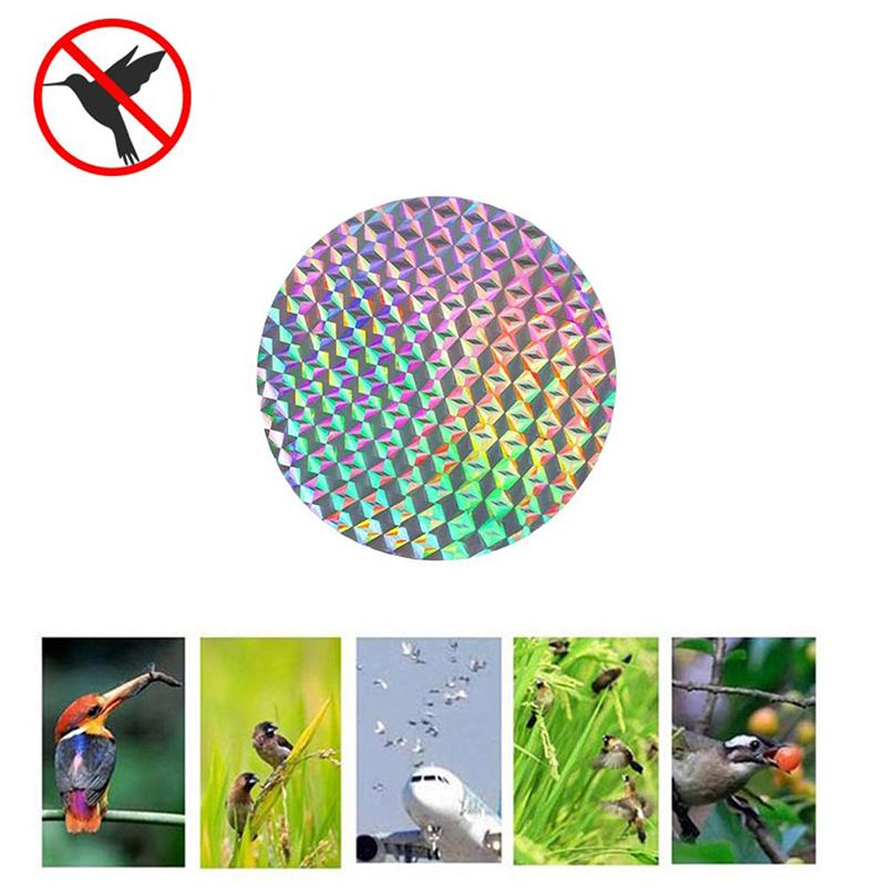 20Pcs Garden Laser Reflective Deterrent Scare Bird Repellent Plant Protect Tool