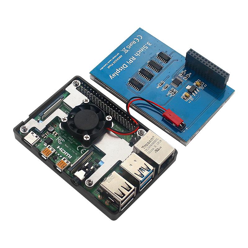 Raspberry Pi 4B/3B+ 3.5" HD Touchscreen Display for Pi 2/3B+