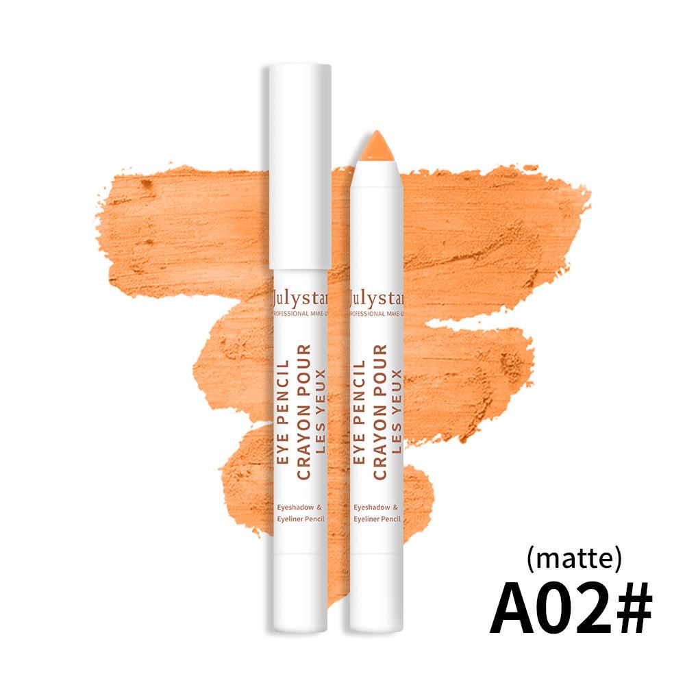 European-American Matte & Micro-Shimmer Eyeshadow Stick - Popular Cross-border Beauty Product
